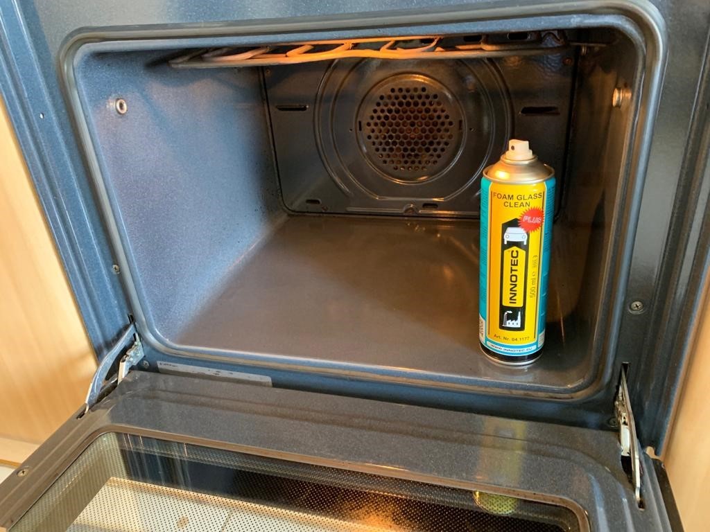 Innotec Foam Glass Clean Plus Lebensmitteltauglicher Glasreiniger a 500ml Aerosol