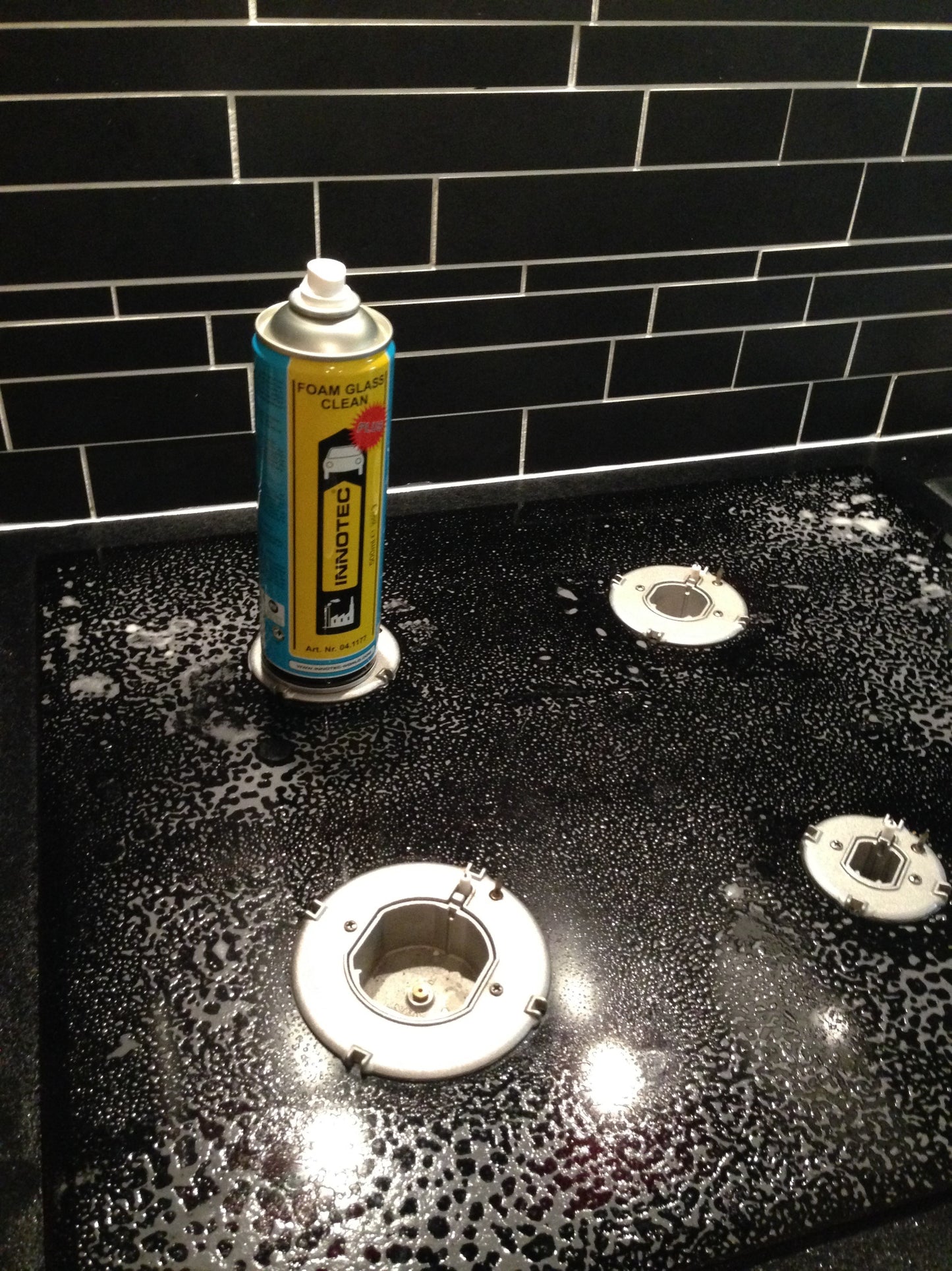 Innotec Foam Glass Clean Plus Lebensmitteltauglicher Glasreiniger a 500ml Aerosol