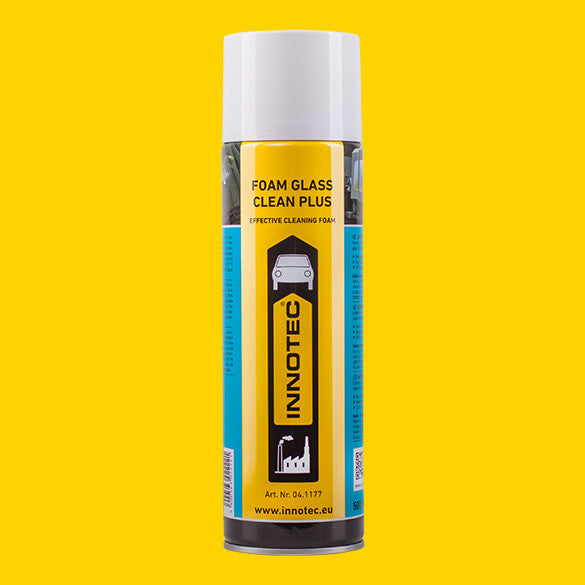 Innotec Foam Glass Clean Plus Lebensmitteltauglicher Glasreiniger a 500ml Aerosol