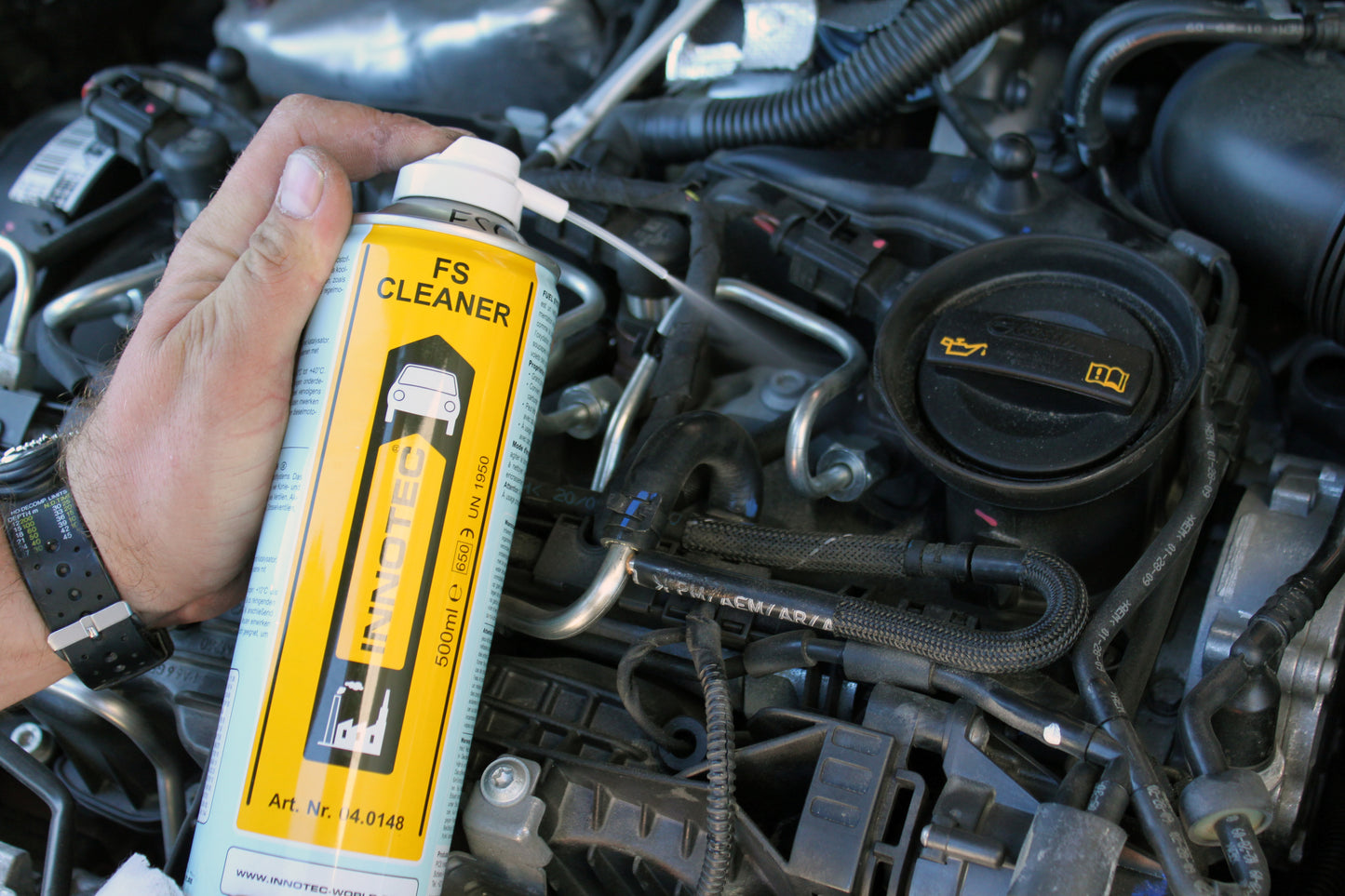 Innotec Fuel System Cleaner Kraftstoffsystem-Reiniger 500ml Aerosol
