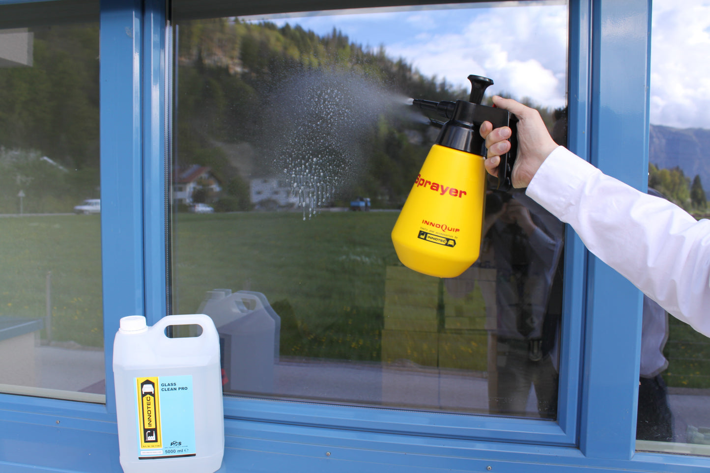 Innotec Glass Clean Pro Streifenfreier Glasreiniger