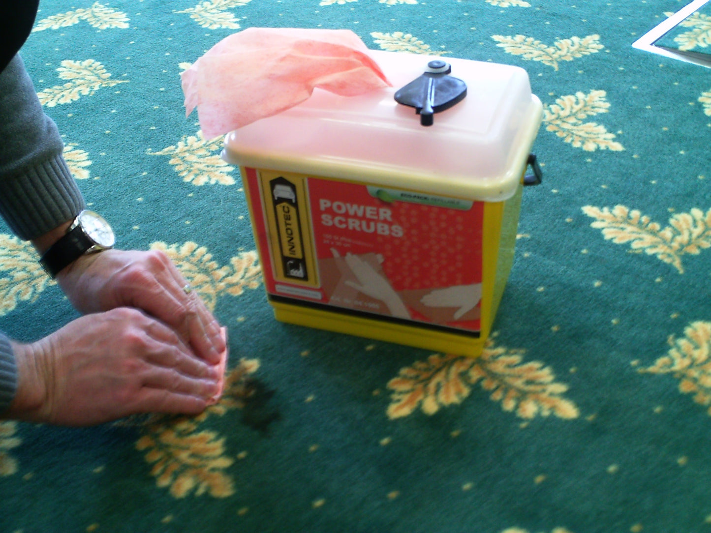 Innotec Power Scrubs Box (Hand-) Reinigungstücher