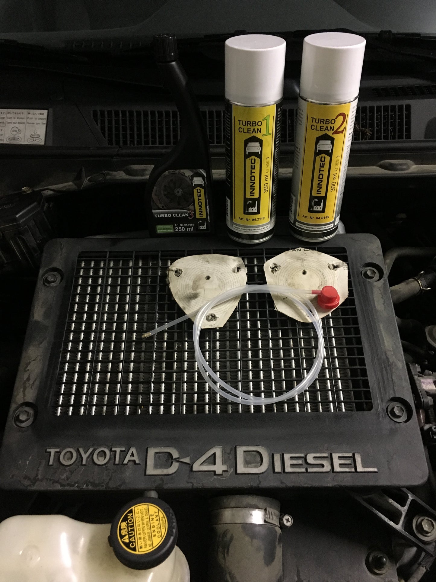Innotec Turbo Clean Set Turboreinigung 6 Teile Set