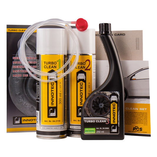 Innotec Turbo Clean Set Turboreinigung 6 Teile Set